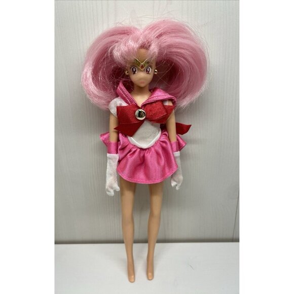 Sailor Moon Chibiusa Deluxe Adventure Doll Toei 1996 Vintage 9.5" HTF - Picture 1 of 12